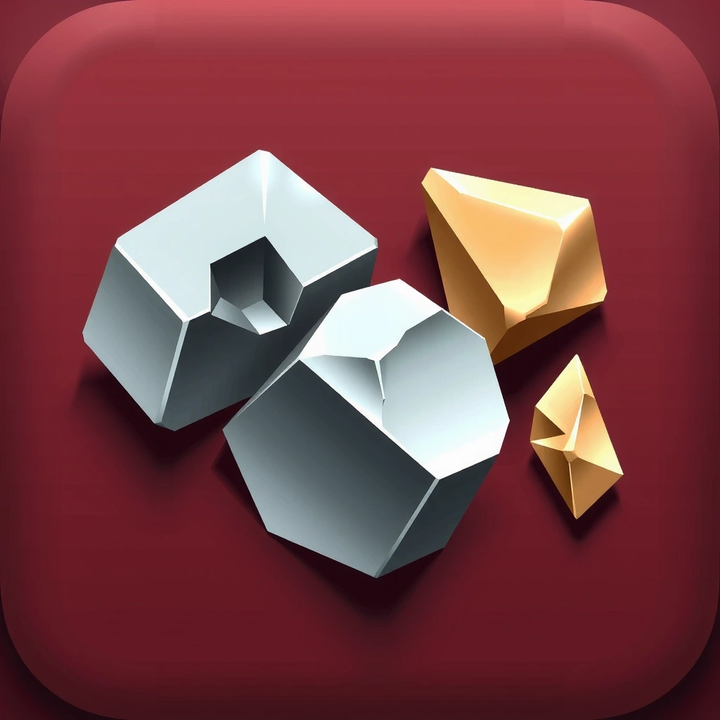 Icoană reprezentând minerale